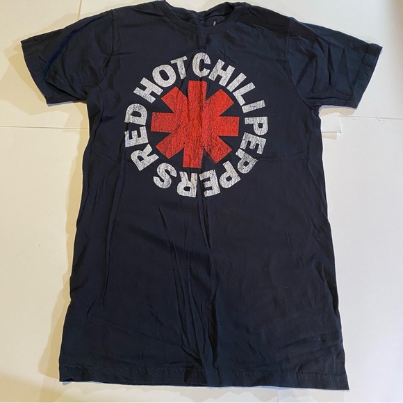 Red Hot Chili Peppers Bravado brand SZ S GUC tee slim fit distressed 100% cotton - Picture 1 of 6